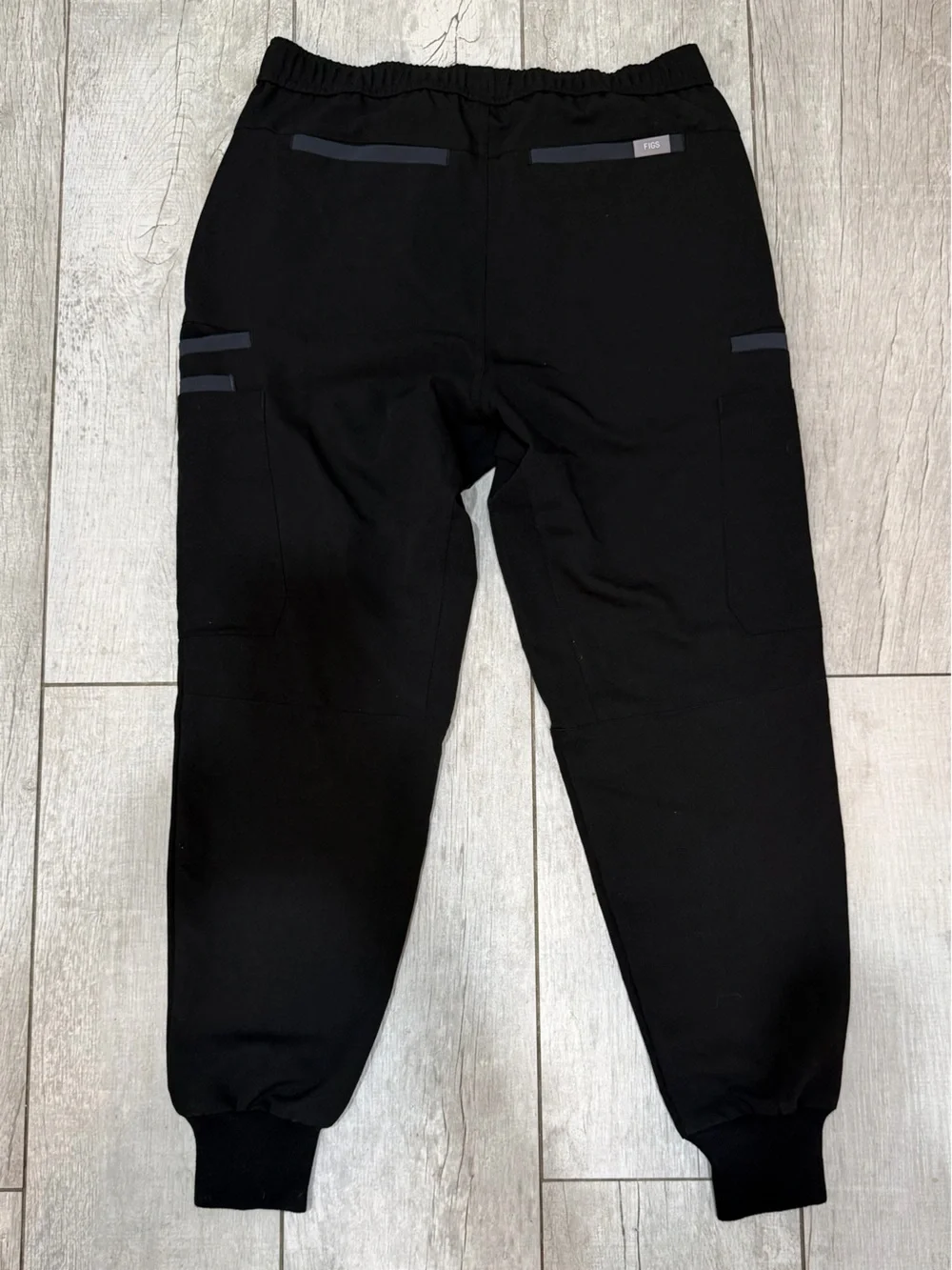 FIGS Men’s Technical Collection Slim Jogger Scrub Pants Black Small NWT